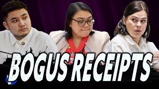 Duda si Rodge Gutierrez sa 158 na tila BOGUS Receipts mula sa OVP [upl. by Dalia453]