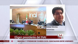 Eligen a Javier Acuña como nuevo presidente del INAI [upl. by Goldi]