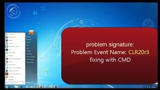 CLR20r3 problem on ehshellexe how to fix with CMD [upl. by Lymn]