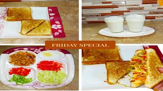 Jumma Mubarak ❣️❣️ Recipe of chicken vaggies special sandwich 😋😋 [upl. by Agneta]