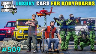 Buying Luxury New Cars For Bodyguards  Gta V Gameplay [upl. by Euton]