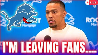 URGENT ANNOUNCEMENT AMONRA ST BROWN WITH CONFIRMED EXIT DETROIT LIONS NEWS [upl. by Ridgley]