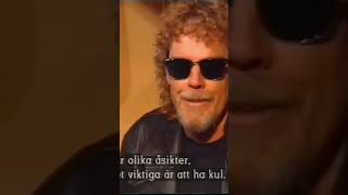 During an interview with ZZ Top Dusty Hill Gibbons Walks out [upl. by Otsuaf]