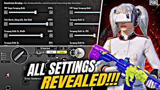 NEW UPDATE 310 😱 BEST SENSITIVITY CODE  CONTROL SETTINGS PUBG MOBILEBGMI  BEST 5 FINGER IPHONE [upl. by Akerdnuhs]