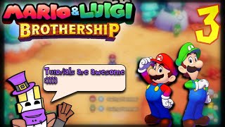 Mario amp Luigi Brothership  Using 1 whole bros attack Yay Blind Playthrough Pt3 [upl. by Meeharbi]