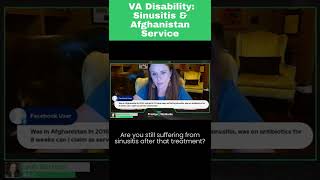 VA Disability Sinusitis amp Afghanistan Service [upl. by Brogle]