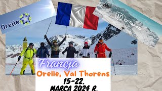 Wyjazd na narty Francja Orelle Val Thorens 1522032024 r [upl. by Sherlocke292]