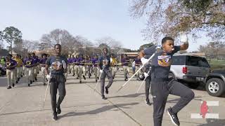 Edna Karr Marching band quotEisenhower School Paradequot 2024 [upl. by Grobe]