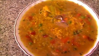 ARROZ CALDOSO CON POLLO Y ALMEJAS [upl. by Ijies]