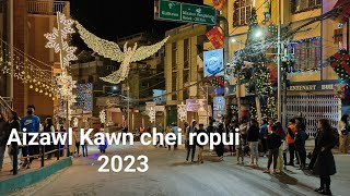 Aizawl Khawpui kawn chei kan fangkual e Christmas 2023 [upl. by Peednama]