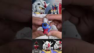 Newest RG RX 78220 Quick Build l Part 2 Head and Backpack gunpla build gundambuilder rx782 [upl. by Ahsirak]