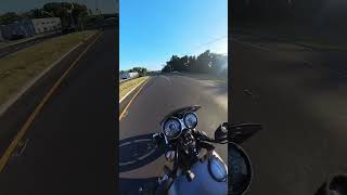 Triumph Speed Twin 1200 Highway Pull [upl. by Nylirej350]