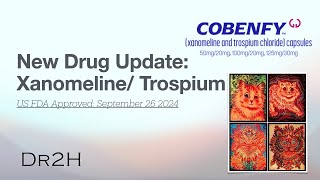 New Drug Update XanomelineTrospium Cobenfy Mechanism of Action Explain Clearly pharmacology [upl. by Nivac]