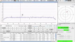 PRISM cubesat reception with Funcube Dongle and Arrow antenna [upl. by Anit297]