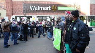 WalMart protest at North Side store [upl. by Raskind]