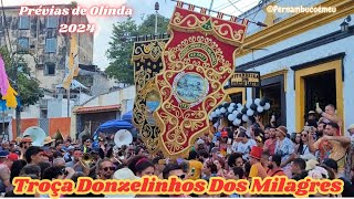 Troça Donzelinhos Dos Milagres 2024  Prévias de Olinda [upl. by Aleekat]