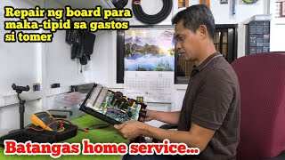 INVERTER AIRCON BOARD REPAIR  E1 ERROR [upl. by Hanako]