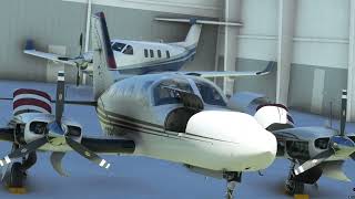 CESSNA 401  414 LOOK AROUND [upl. by Trahurn]