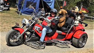 Triketreffen Trikefreunde NRW in Wershofen 22072023 [upl. by Atteugram792]