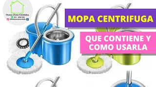 COMO ARMAR Y USAR MOPA CENTRIFUGA [upl. by Philipps]