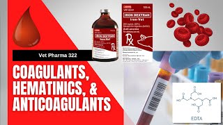 VET PHARMA 2  Coagulants Hematinics amp Anticoagulants  Module 17 Student Output [upl. by Asselam]