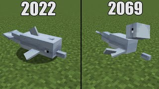 minecraft physics now vs 2069 [upl. by Junina]