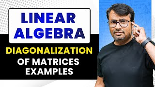 Diagonalization  Eigenvalues Eigenvectors with Concept of Diagonalization  Matrices [upl. by Skilken]