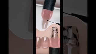 ✨🌟Fall nails design ✨🍁shortvideo nails trending [upl. by Icam232]