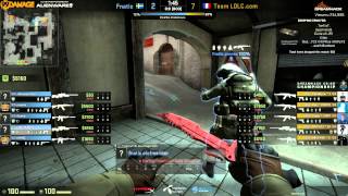 LDLC vs fnatic  Viertelfinale DreamHack Winter 2014  dedust2 Map 1 [upl. by Riella653]