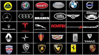 The most famous car brands and models 2024 [upl. by Edahs]