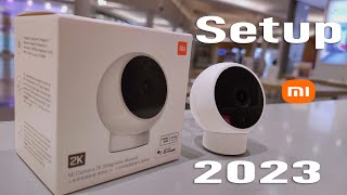 Xiaomi Mi Camera 2K Magnetic Mount  How to Set up [upl. by Rubel]