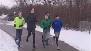 Winter Running Camp of the Bavarian Youth Team Original Sound [upl. by Charis]