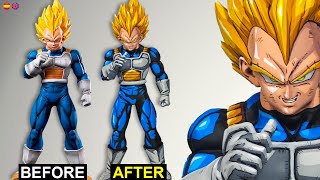 How to CEL SHADING 💥VEGETA💥Tutorial CEL SHADING para PRINCIPIANTES [upl. by Sass]