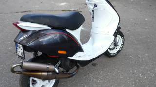 Piaggio Zip 2 DR Evo 70 Tecnigas RS2 Soundcheck [upl. by Etoile]