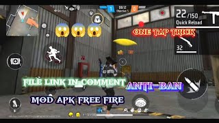 FREE FIRE MOD APK UNLIMITED DIAMOND 💎 AND ANTI BAN MOD MENU FLYING HEADSHOT AND AUTO GUN SWITCH [upl. by Assennav]