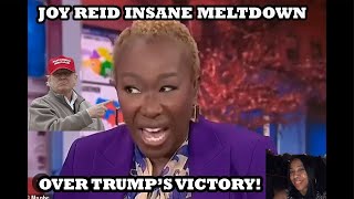 Watch Live Joy Reid and Liberals meltdown because Trump won [upl. by Reywas]