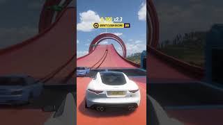 F Type R Coupe  Big Jump Route  Forza Horizon 5 [upl. by Yraunaj]