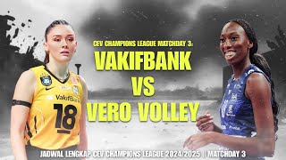 SAATNYA VAKIFBANK BERTEMU DENGAN VERO VOLLEY MILANO ‼️ [upl. by Monika761]