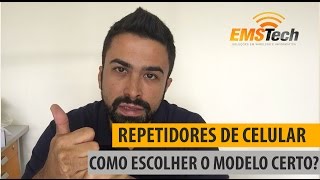 Como Escolher um Repetidor de Celular para GSM ou 3G [upl. by Neumeyer]