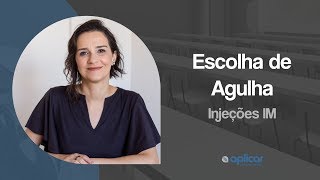 Como escolher agulhas para injeções IM [upl. by Salhcin319]