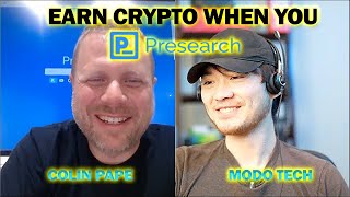 Presearch  A Billion Dollar Crypto Idea  15 Questions Answered by the founder and CEO  Colin Pape [upl. by Kohl]