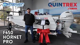 Quintrex f450 Hornet Pro Walkthrough [upl. by Ayela705]