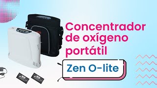 Equipo Zen Ollite  Concentrador de oxígeno portátil [upl. by Atreb]