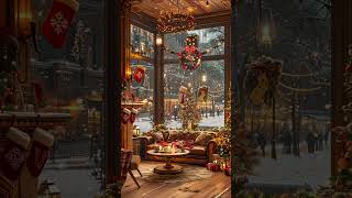 Warm Christmas Jazz Vibes 🎄🔥  Chill at the Cafe ChristmasJazz CozyJazzNights JazzForTheHolidays [upl. by Ahcarb657]