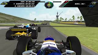 F1 Challenge VB 1997 Williams Jerez 5 Race [upl. by Farman]