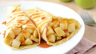 Receta de panqueques de manzana  Alicante Sabores Naturales [upl. by Libenson]