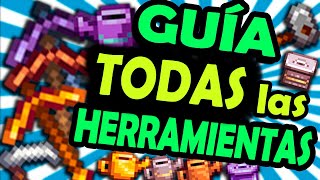 🪓✅GUIA COMPLETA de TODAS las HERRAMIENTAS  STARDEW VALLEY [upl. by Kalk]