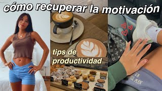 ¿NO TIENES MOTIVACIÓN mira esto tips de productividad y organización [upl. by Crispin968]