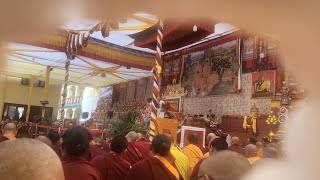 Dubwang Sangye Nyenpa Rinpoche 1st day teaching at Swayambhu Benchen Monastery 04Nov2024 [upl. by Ithaman858]