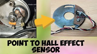 HALL EFFECT IGNITION  IMPROVED AND MODIFIED [upl. by Accisej]